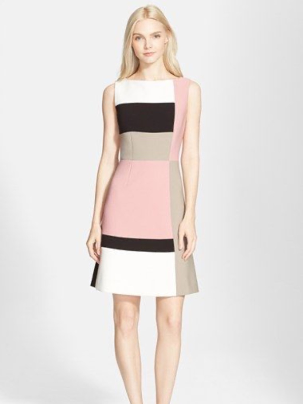 Kate Spade New York Colorblock A-Line Dress 0 XS